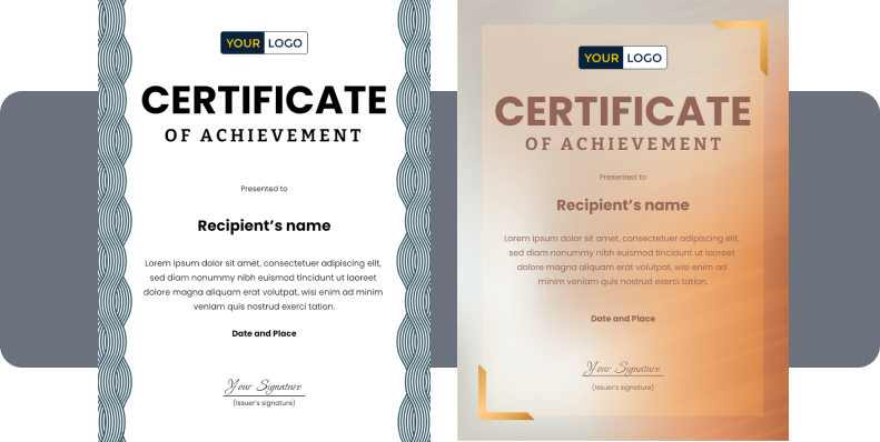 4 FREE Academy Certificate Templates Your Students Will Be Proud Of ...